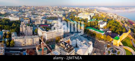 Vue panoramique de Nijni Novgorod, Russie Banque D'Images