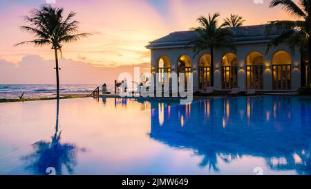 Khao Lak Thailand un hôtel de luxe à la plage de Khao Lak dans le style arabe, hôtel moderne Banque D'Images