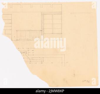 Punitzer Martin (1889-1949), maison pour le Dr Erwin Hucke, Valdivia (1941): Contenu du plan N.N. détecté. Matériau/technologie N.N. Capturé, 33 x 37,4 cm (y compris les bords de balayage) Punitzer Martin (1889-1949): Haus für Dr. Erwin Hucke, Valdivia Banque D'Images