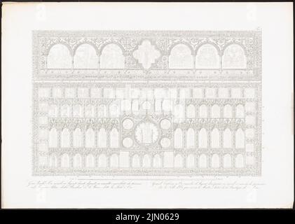 N.N., le Pala d Oro à S. Marco, Venise (env 1800): Vue de l'antipendium, la Pala d Oro, dans la basilique S. Marco. Pression sur le papier, 41,5 x 58,3 cm (y compris les bords de numérisation) N. : Die Pala d’Oro à S. Marco, Venedig Banque D'Images