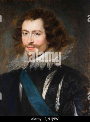 GEORGE VILLIERS, 1st duc de Buckingham (1592-1628) peint par Peter Paul Rubens en 1624 Banque D'Images