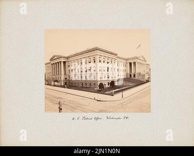 N.N., United States Patent Office, Washington (sans DAT.): Voir. Photo sur carton, 31,2 x 41,3 cm (y compris les bords de numérisation) N.N. : Office des brevets des États-Unis, Washington Banque D'Images