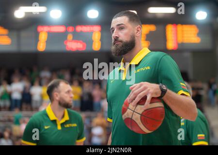 2022 08 07. Basket-ball. Lituanie - Estonie - 90:88. Banque D'Images