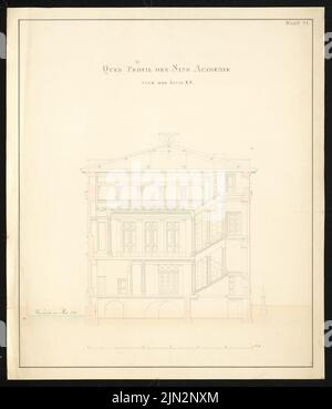 Schinkel Karl Friedrich (1781-1841): Singakademie, Berlin Banque D'Images