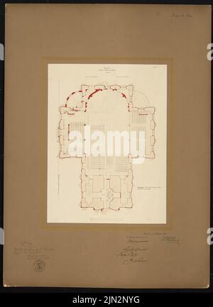 Knoblauch Edmund (1841-1883): Jerusalemkirche, Berlin-Kreuzberg. Modification Banque D'Images