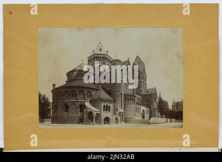 Stiehl Otto (1860-1940) : album de croquis et de photos 13 : église paroissiale de Saint Anna im Lehel. Munich Banque D'Images