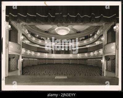 Deutsches Theater, Berlin : vue sur l'auditorium Banque D'Images