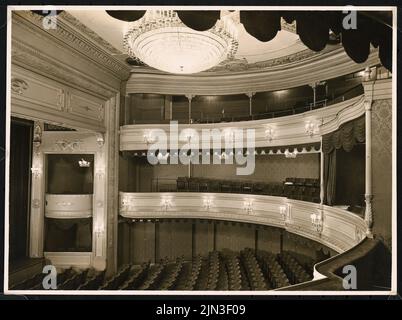 Deutsches Theater, Berlin : vue sur l'auditorium Banque D'Images