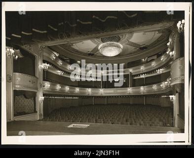 Deutsches Theater, Berlin : vue sur l'auditorium Banque D'Images