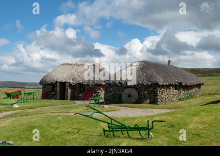 Skye Museum of Island Life, Hunglader, île de Skye, Écosse Banque D'Images