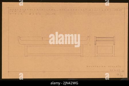 Hans Poelzig (1869-1936) : exposition Werkbund, Stuttgart-Weißenhof. Maison individuelle de type C 7 [z. manquant. ZT., 05/2007] Banque D'Images