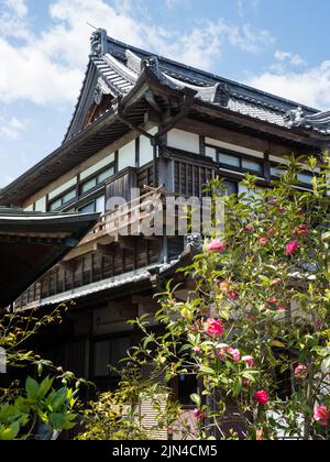 Kochi, Japon - 7 avril 2018 : sur le terrain de Tanemaji, temple numéro 34 du pèlerinage de Shikoku Banque D'Images