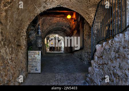 Santo Stefano di Sessanio, l'Aquila, Abruzzes, Italie Banque D'Images