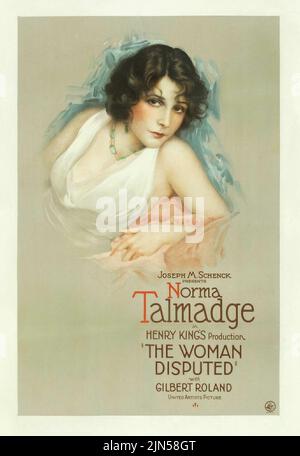 Woman disputed, The (United Artists, 1928) feat Norma Talmadge Banque D'Images