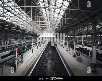 La gare Manchester Piccadilly Banque D'Images