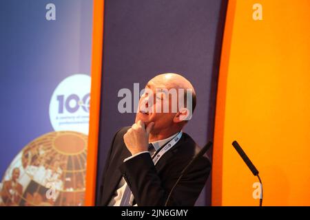 Ian Taylor, PDG de Vitol, puis président de la conférence IP week à l'hôtel InterContinental de Park Lane. Il a dirigé avec succès Vitol en 1995-2020. Banque D'Images