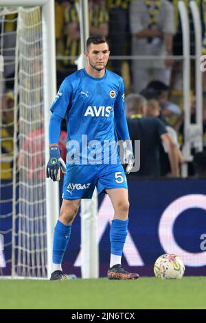 ISTANBUL - Fenerbahce le gardien de but Ertugrul Cetin de la SK lors du troisième cycle de qualification de l'UEFA Europa League entre Fenerbahce SK et 1. Le FC Slovako au stade Fenerbahce Sukru Saracoglu, sur 4 août 2022, à Istanbul, en Turquie. ANP | hauteur néerlandaise | GERRIT DE COLOGNE Banque D'Images
