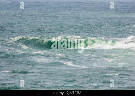 faites une vague sur la plage de vidigal, connue sous le nom de dalle sheraton à rio de janeiro Banque D'Images