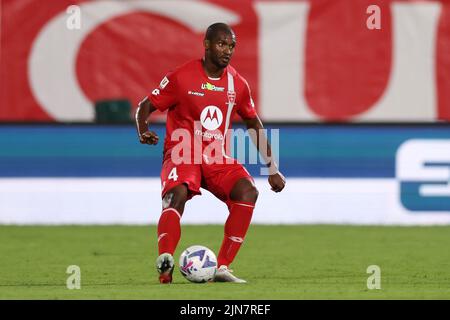 Monza, Italie, 7th août 2022. Marlon Da Silva d'AC Monza pendant le match de Coppa Italia au stade U-Power, Monza. Le crédit photo devrait se lire: Jonathan Moscrop / Sportimage Banque D'Images