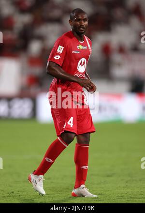 Monza, Italie, 7th août 2022. Marlon Da Silva d'AC Monza pendant le match de Coppa Italia au stade U-Power, Monza. Le crédit photo devrait se lire: Jonathan Moscrop / Sportimage Banque D'Images