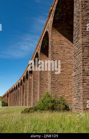 Viaduc de Culloden au-dessus de la rivière Nairn, Clava, Highland, Écosse Banque D'Images