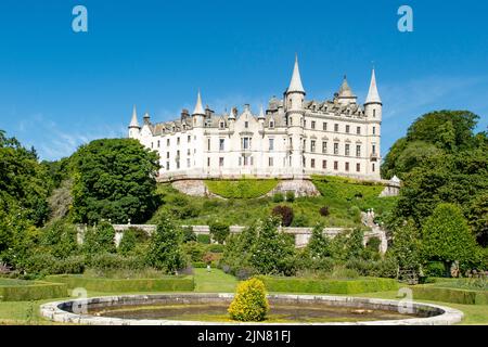 Château de Dunrobin, Golspie, Highland, Écosse Banque D'Images