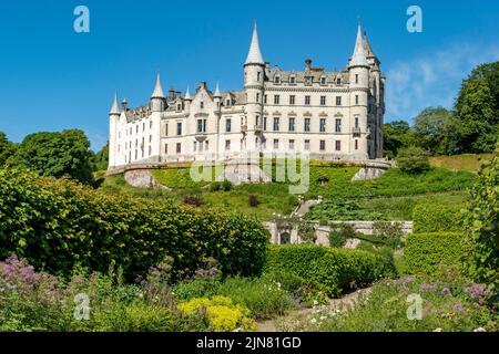 Château de Dunrobin, Golspie, Highland, Écosse Banque D'Images