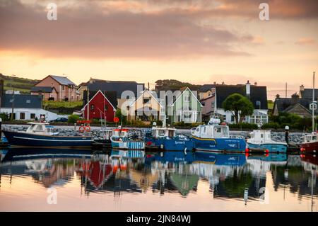 Port de Dingle sur la péninsule de Dingle à Dingle, Irlande. Banque D'Images