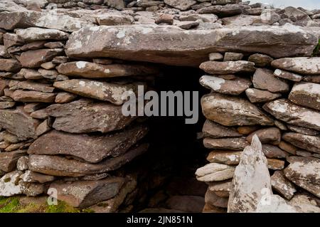 Fort de Dunbeg sur la péninsule de Dingle en Irlande. Banque D'Images