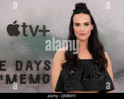 8 août 2022, Hollywood, Calidornia, Etats-Unis: Molly Hager participe à la série limitée d'Apple TV+ â€œFive Days at Memorialâ (Credit image: © Billy Bennight/ZUMA Press Wire) Banque D'Images