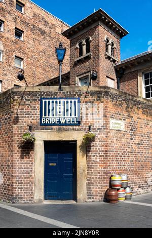 Le Bridewell, un pub traditionnel de la région de Liverpool Ropewwalks Banque D'Images