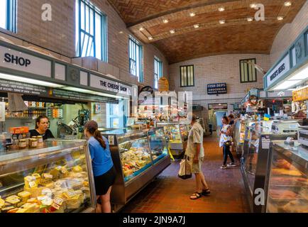 Marché West Side Clevelands le plus ancien marché public de Cleveland Banque D'Images