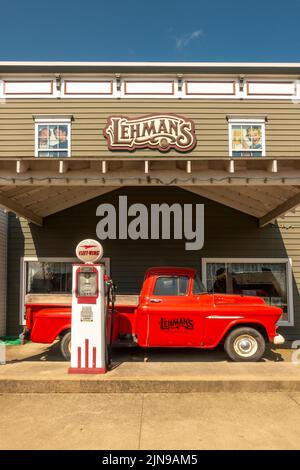 Le magasin de matériel de Lehman à Kidron, Ohio Banque D'Images