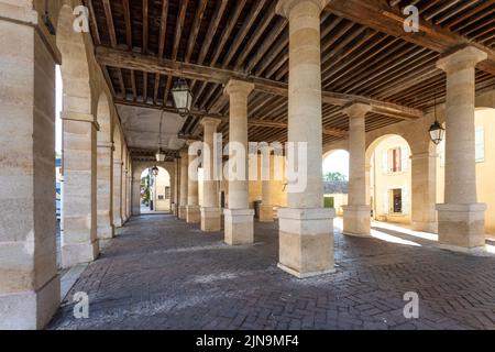 France, Val d'Oise, Parc naturel régional du Vexin Francais, la Roche Guyon, étiqueté les plus Beaux villages de France (les plus beaux villages de F Banque D'Images