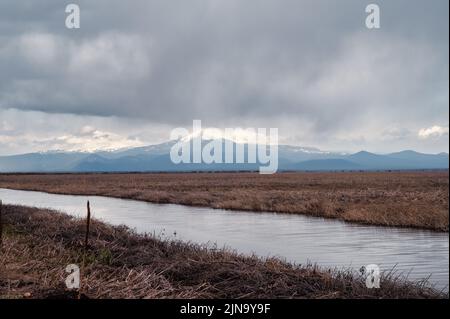 Réserve naturelle nationale de Klamath, Californie. Banque D'Images