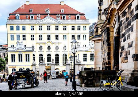 Dresde (Saxe, Allemagne): Coselpalais Banque D'Images