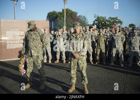 Couronne de la Force opérationnelle à Guadalcanal 150721 Banque D'Images