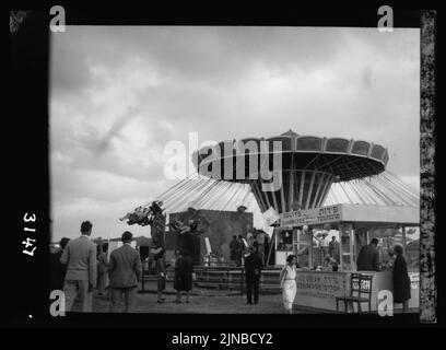 Tel Aviv. Le Levant juste. Le Luna park Banque D'Images