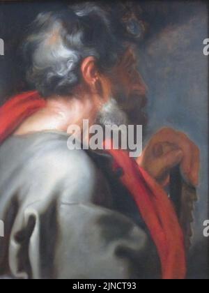 L'Apôtre Simon par Anthony van Dyck, Banque D'Images