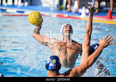 Sassari, Italie. 10th août 2022. Italia - SerbiaWaterpolo coupe de Sardaigne 2022 Sassari, 10/08/2022 Foto Luigi Canu pendant la coupe de Sardaigne hommes - Italie vs Serbie, Waterpolo internationales à Sassari, Italie, 10 août 2022 Credit: Independent photo Agency/Alay Live News Banque D'Images