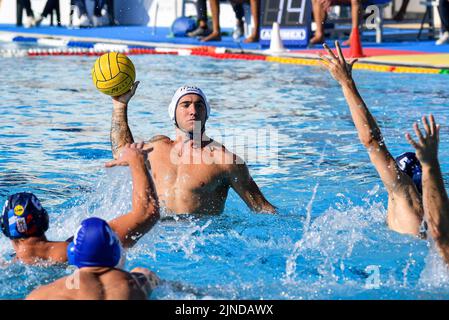 Sassari, Italie. 10th août 2022. Italia - SerbiaWaterpolo coupe de Sardaigne 2022 Sassari, 10/08/2022 Foto Luigi Canu pendant la coupe de Sardaigne hommes - Italie vs Serbie, Waterpolo internationales à Sassari, Italie, 10 août 2022 Credit: Independent photo Agency/Alay Live News Banque D'Images