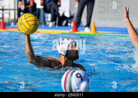 Sassari, Italie. 10th août 2022. Italia - SerbiaWaterpolo coupe de Sardaigne 2022 Sassari, 10/08/2022 Foto Luigi Canu pendant la coupe de Sardaigne hommes - Italie vs Serbie, Waterpolo internationales à Sassari, Italie, 10 août 2022 Credit: Independent photo Agency/Alay Live News Banque D'Images