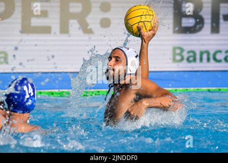 Sassari, Italie. 10th août 2022. Italia - SerbiaWaterpolo coupe de Sardaigne 2022 Sassari, 10/08/2022 Foto Luigi Canu pendant la coupe de Sardaigne hommes - Italie vs Serbie, Waterpolo internationales à Sassari, Italie, 10 août 2022 Credit: Independent photo Agency/Alay Live News Banque D'Images