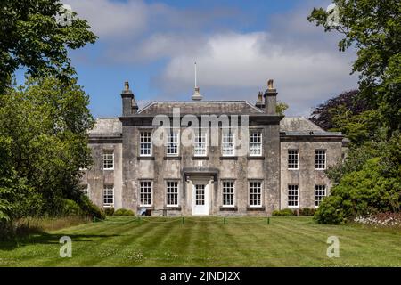 Trewithen House est une maison de campagne géorgienne située à Probus, en Cornouailles, en Angleterre. Banque D'Images