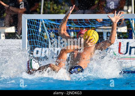 Sassari, Italie. 10th août 2022. Italia - SerbiaWaterpolo coupe de Sardaigne 2022 Sassari, 10/08/2022 Foto Luigi Canu pendant la coupe de Sardaigne hommes - Italie vs Serbie, Waterpolo internationales à Sassari, Italie, 10 août 2022 Credit: Independent photo Agency/Alay Live News Banque D'Images