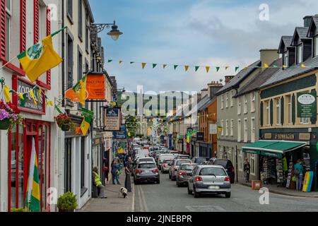 Henry Street, Kenmare, Co. Kerry, Irlande Banque D'Images