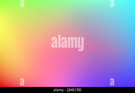 Dégradé de couleur arc-en-ciel avec un léger frottis Illustration de Vecteur