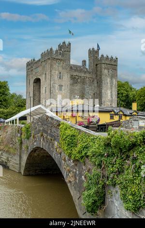 Le château de Bunratty, Bunratty, comté de Clare, Irlande Banque D'Images
