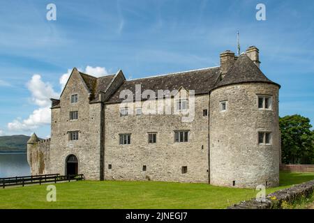 Château de Parkes, Kilmore, Co. Leitrim, Irlande Banque D'Images