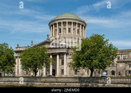 Quatre cours, Dublin, Irlande Banque D'Images
